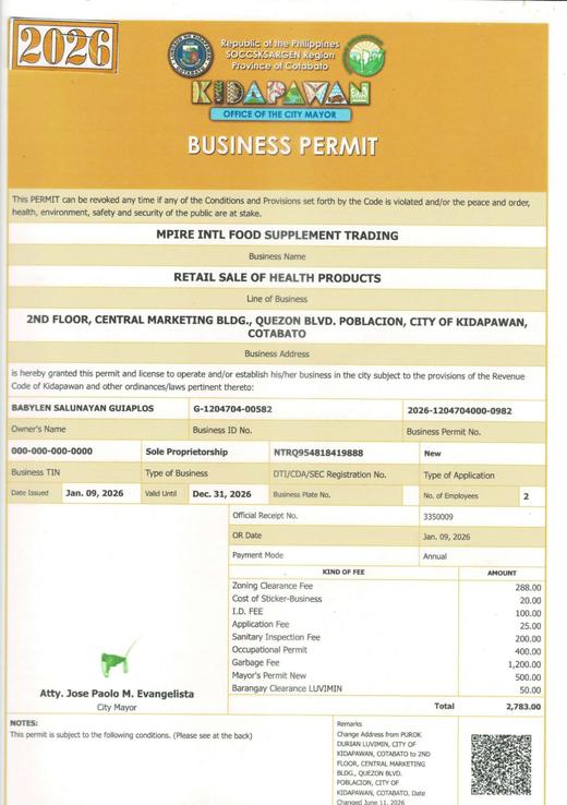 City of Kidapawan - Business Permit
